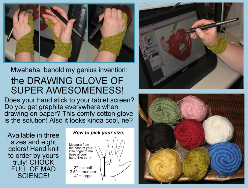 Drawing Glove by StarTyrian