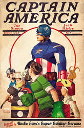 captain america x rockwell by m7781