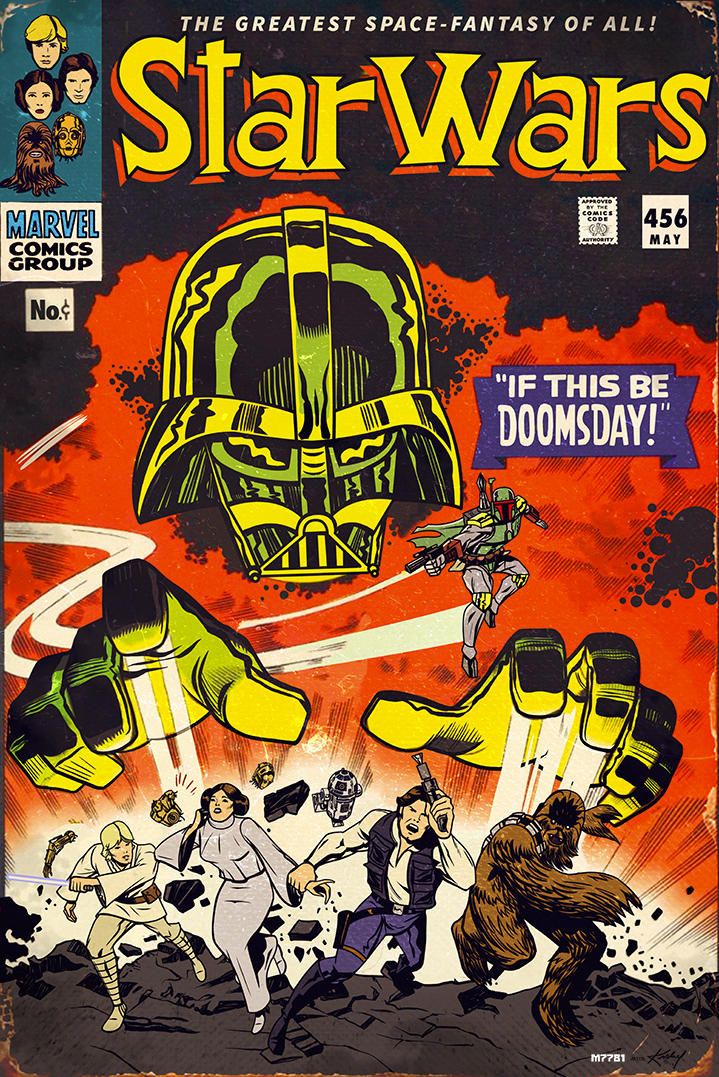star wars x jack kirby by m7781