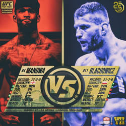Matchup - Instant - Promo - UFC FN London - Manuwa by RowdyDynasty