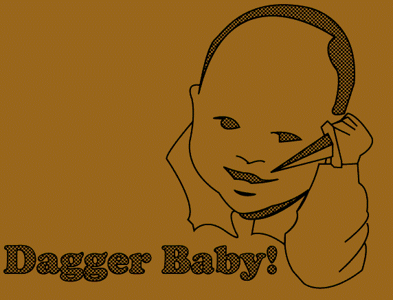 Dagger Baby by ChaosBurnFlame