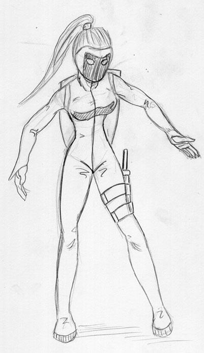 Superheroine - Jumpsuit by ChaosBurnFlame