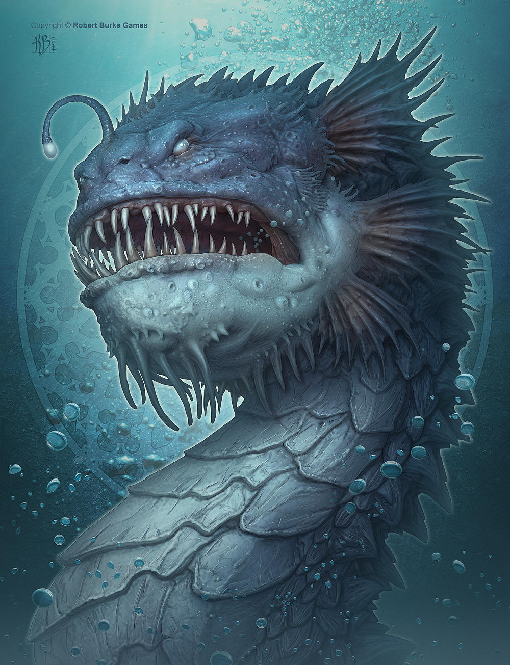 Deep Sea Dragon by kerembeyit