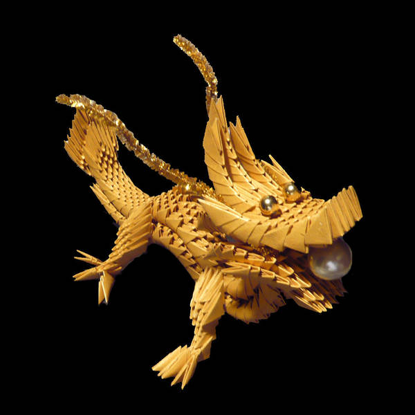 Origami Dragon by BopBob