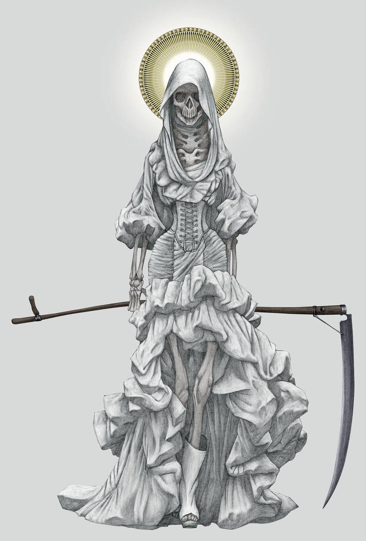 La Santa Muerte by angelero