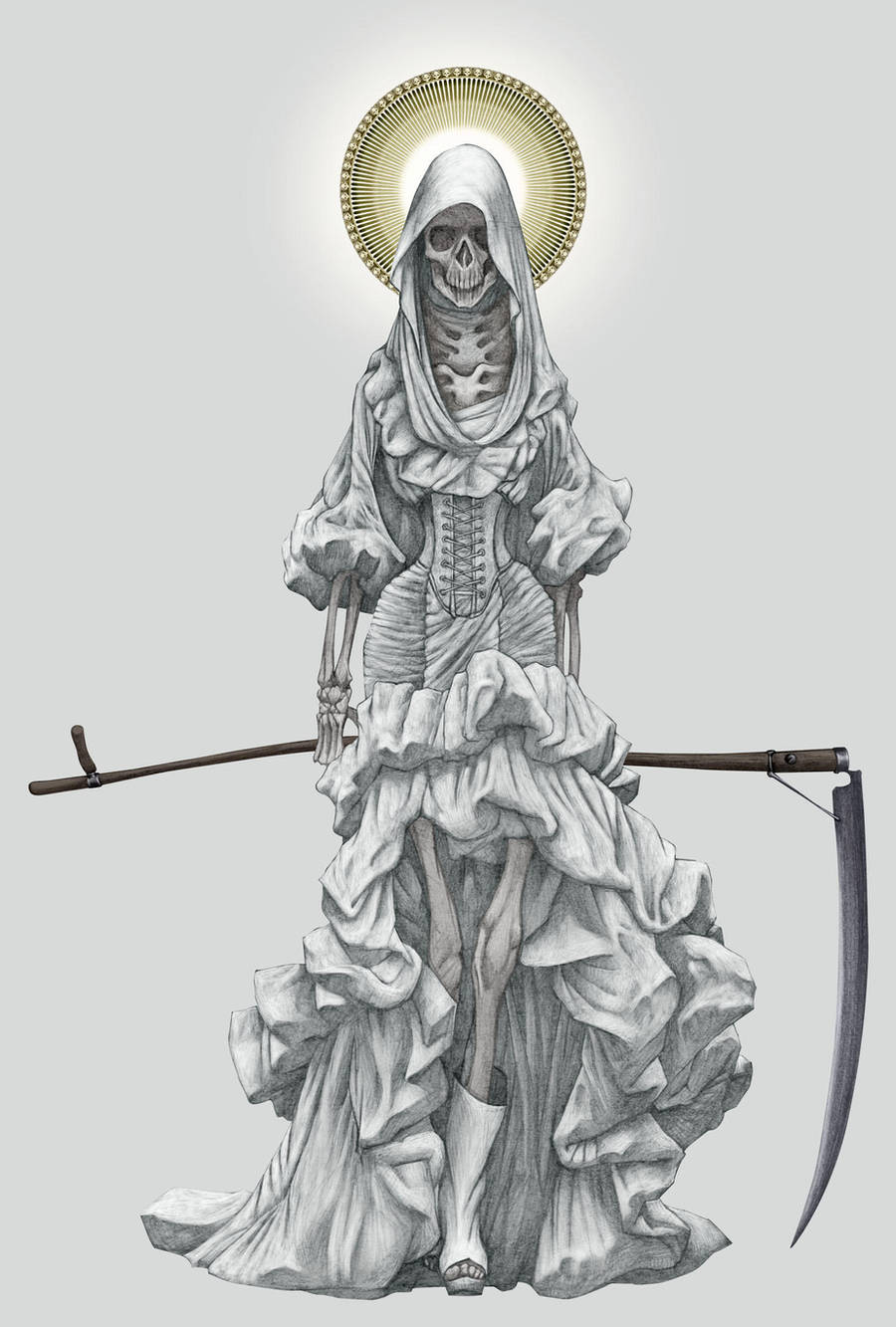 La Santa Muerte by angelero