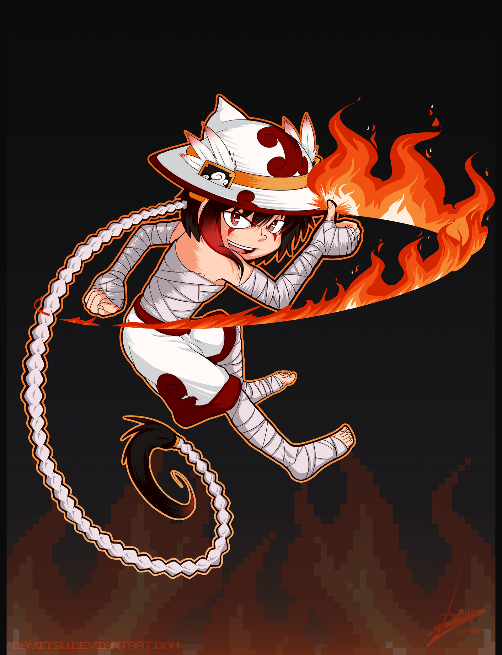 BURN BABY BURN by Davitsu