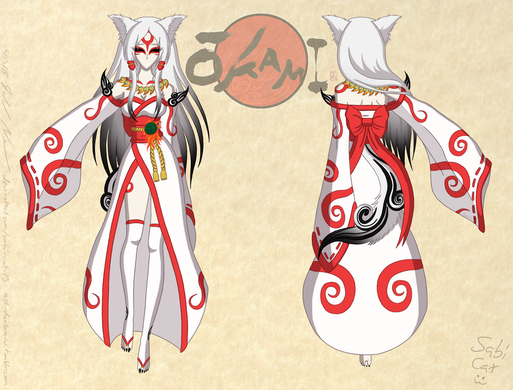 Amaterasu Reference Sheet 4 by Sabi-Cat-13 on DeviantArt