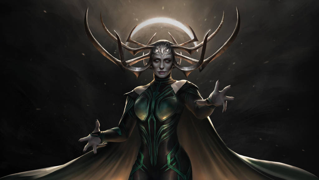 Hela - The Goddess of Death by IndahAlditha