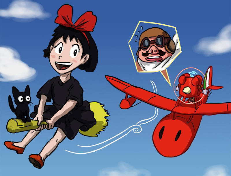 Ghibli-senpai noticed me by Fadri