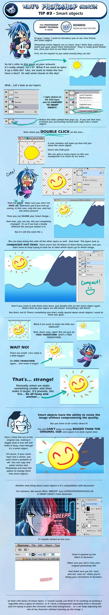 Photoshop Short 3 - Smart Obj by suzuran