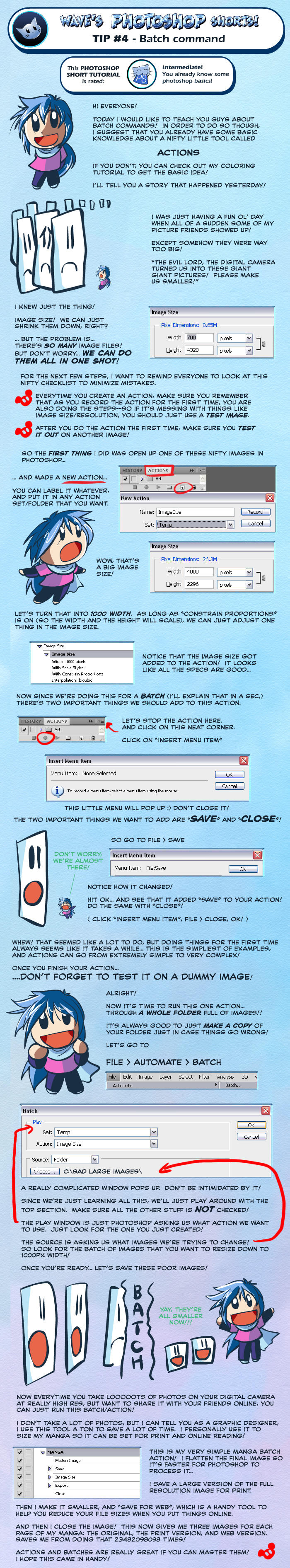 Photoshop Short 4 - Batch by suzuran