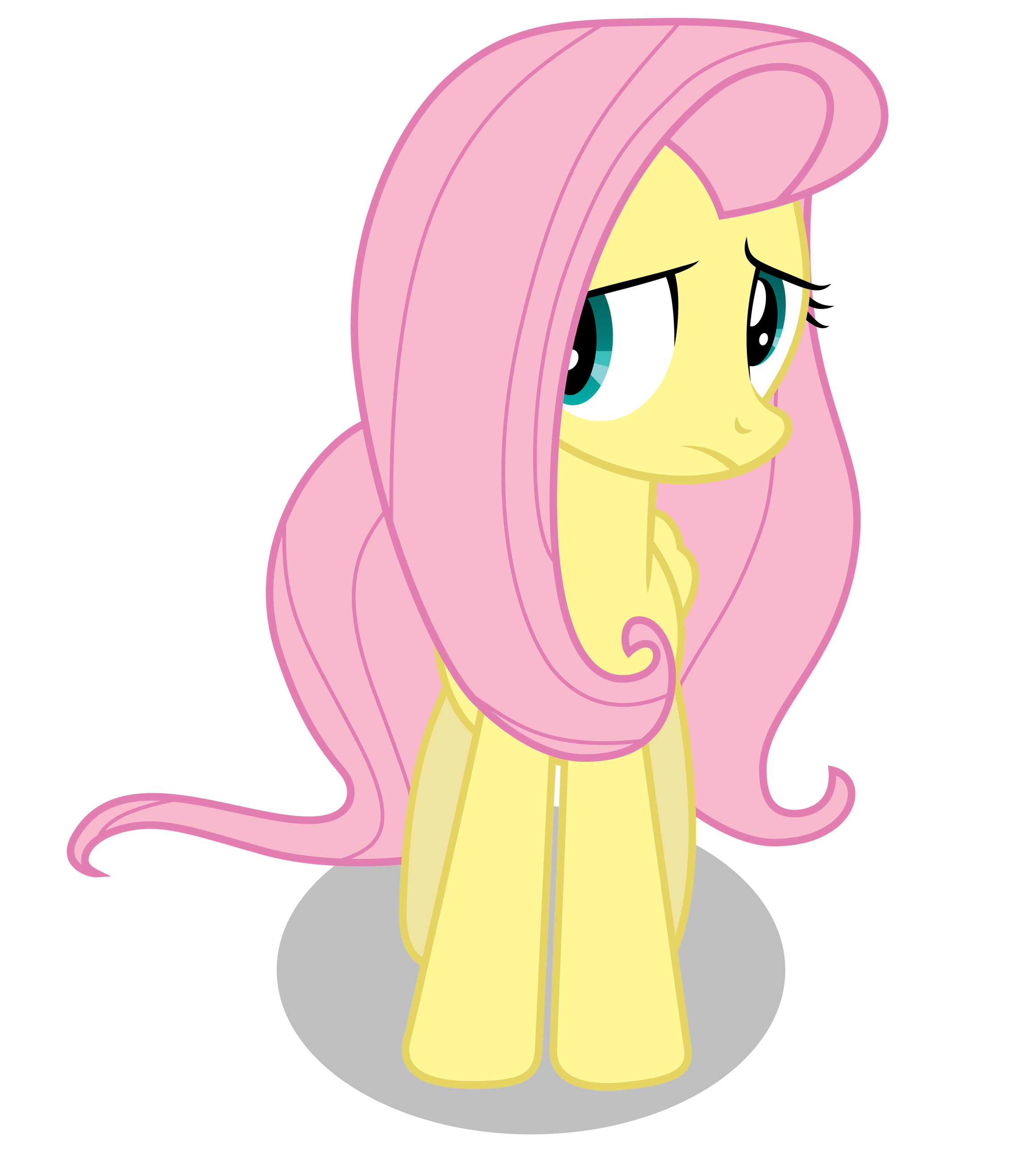 Fluttershy - Timid by Bronyvectors