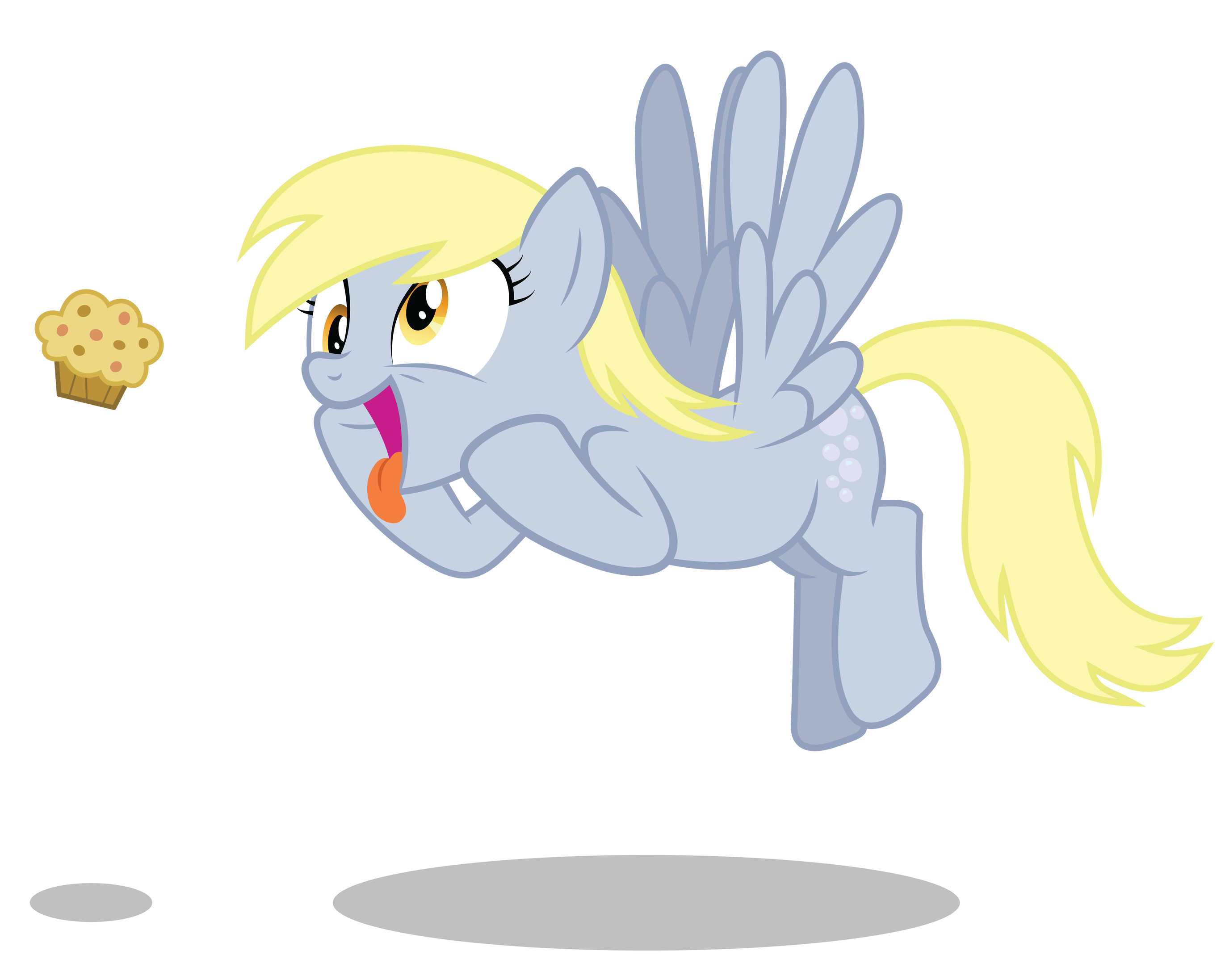 Derpy wants the muffin! by Bronyvectors