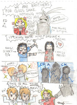 the brotherly yaoi by sashimigirl92