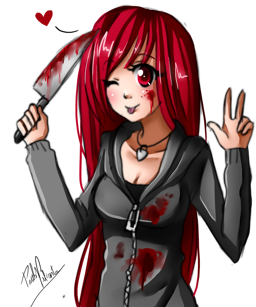 Psychopath Anime Girl Wallpaper Wwwtopsimagescom
