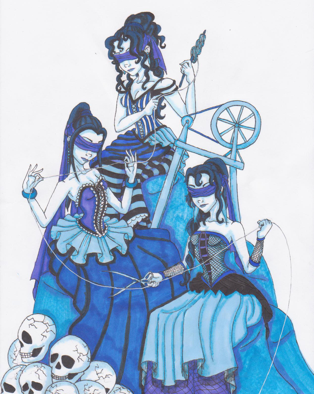 The Three Fates by KaeMcSpadden on DeviantArt