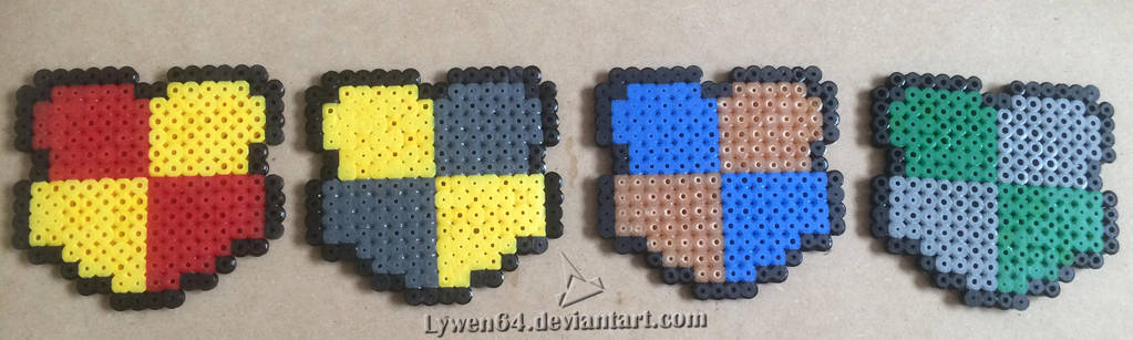 Mini blasons Poudlard by Lywen64