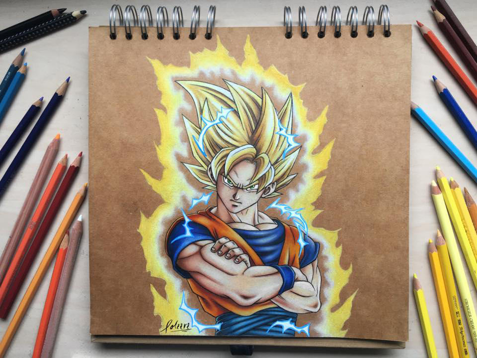 Goku Super Saiyan by Polaara