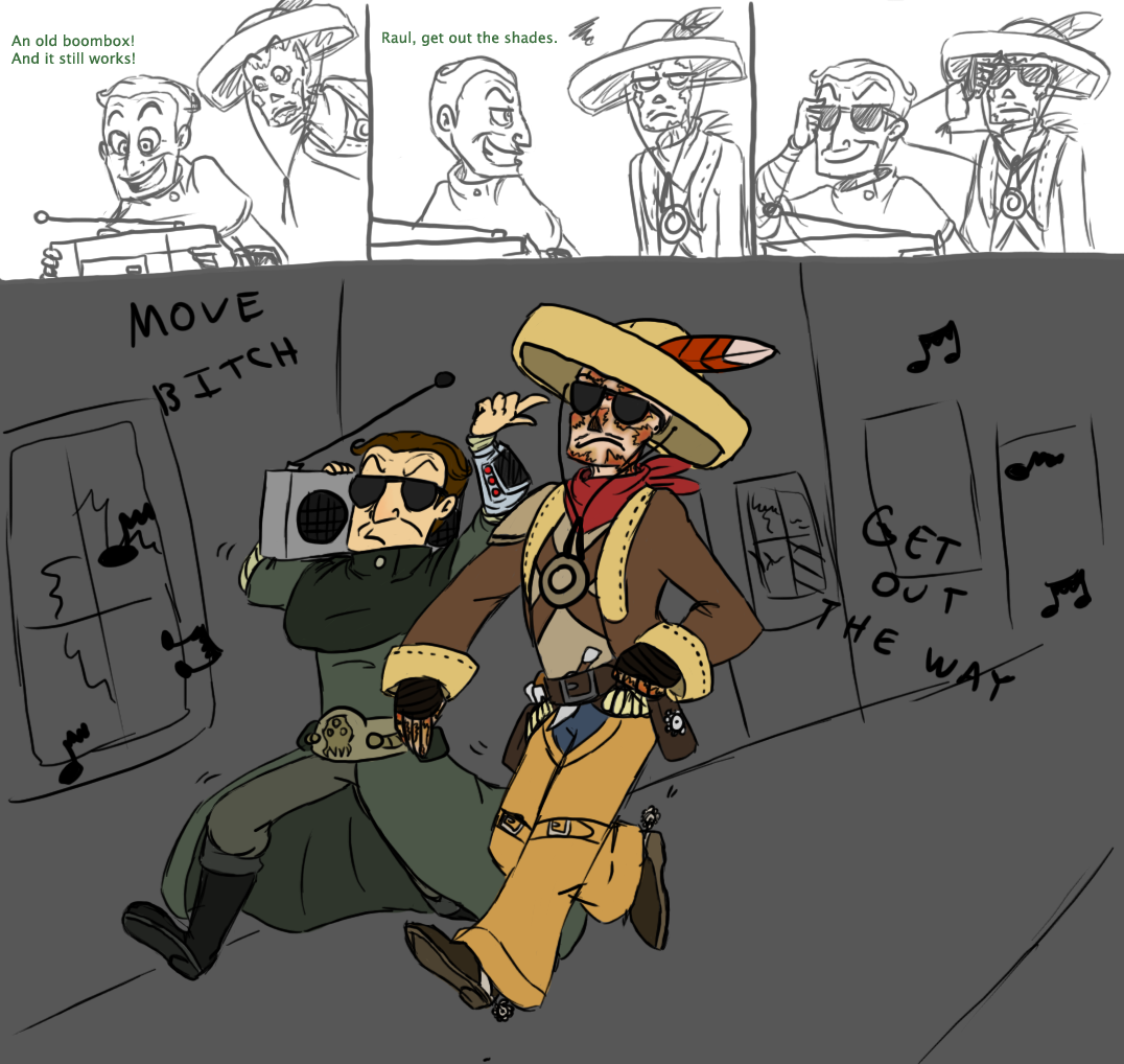 FONV - Boombox by Cheri-chan