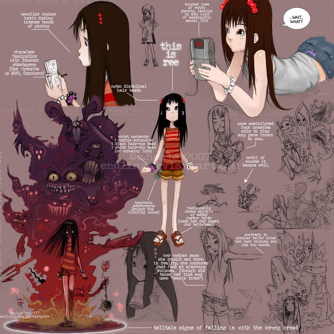 Ree Reference Sheet. by Endling
