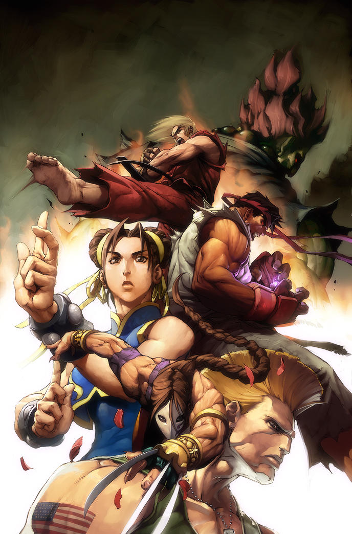 Street Fighter no.3 COVER by alvinlee