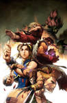 Street Fighter no.3 COVER by alvinlee