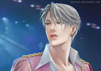 Victor Nikiforov (Yuri on Ice) by LorinellYu