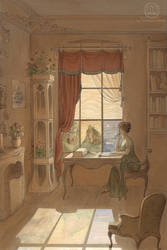 Mansfield Park, The East Room by NatasaIlincic