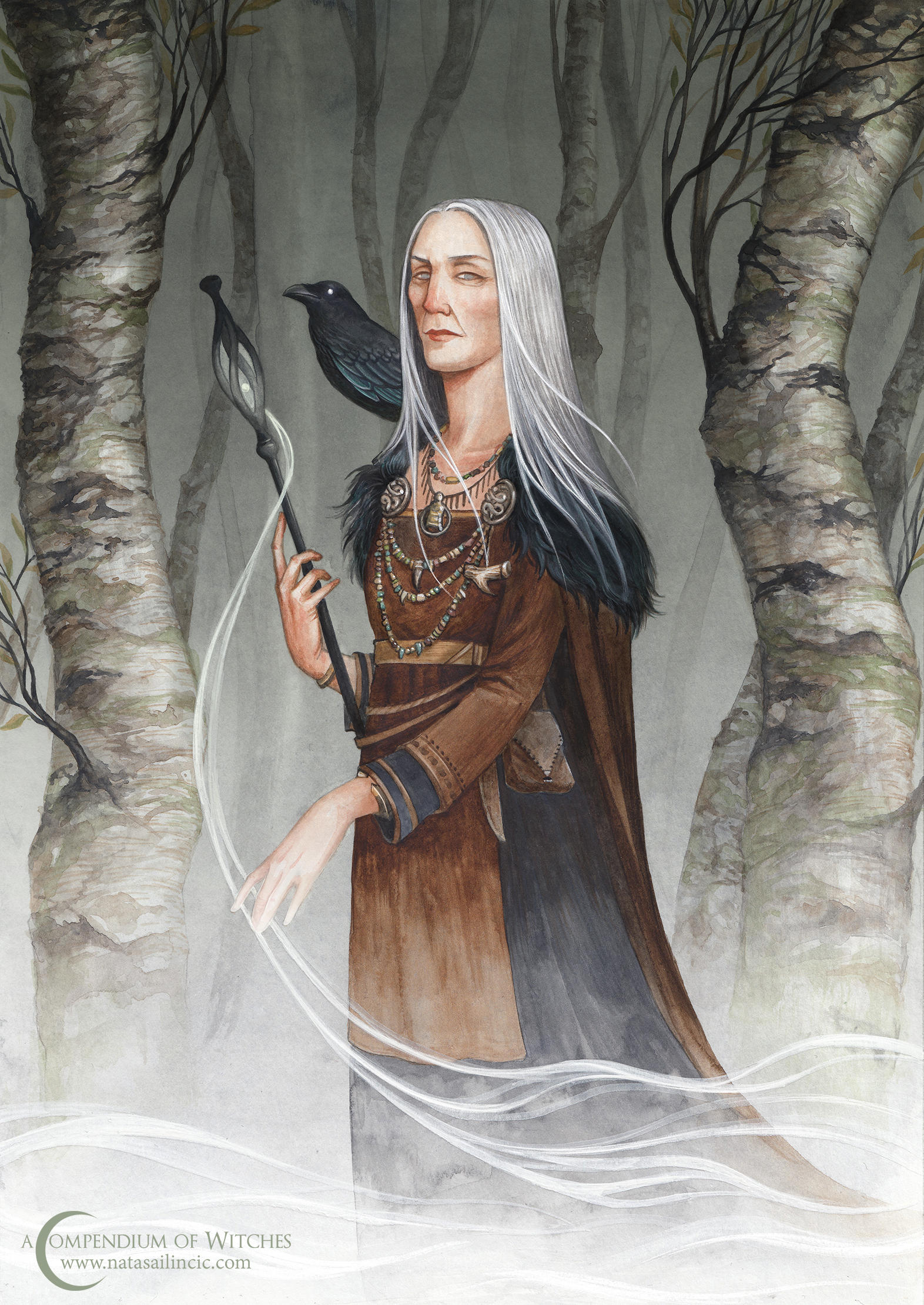 A Compendium of Witches ~ Volva by NatasaIlincic