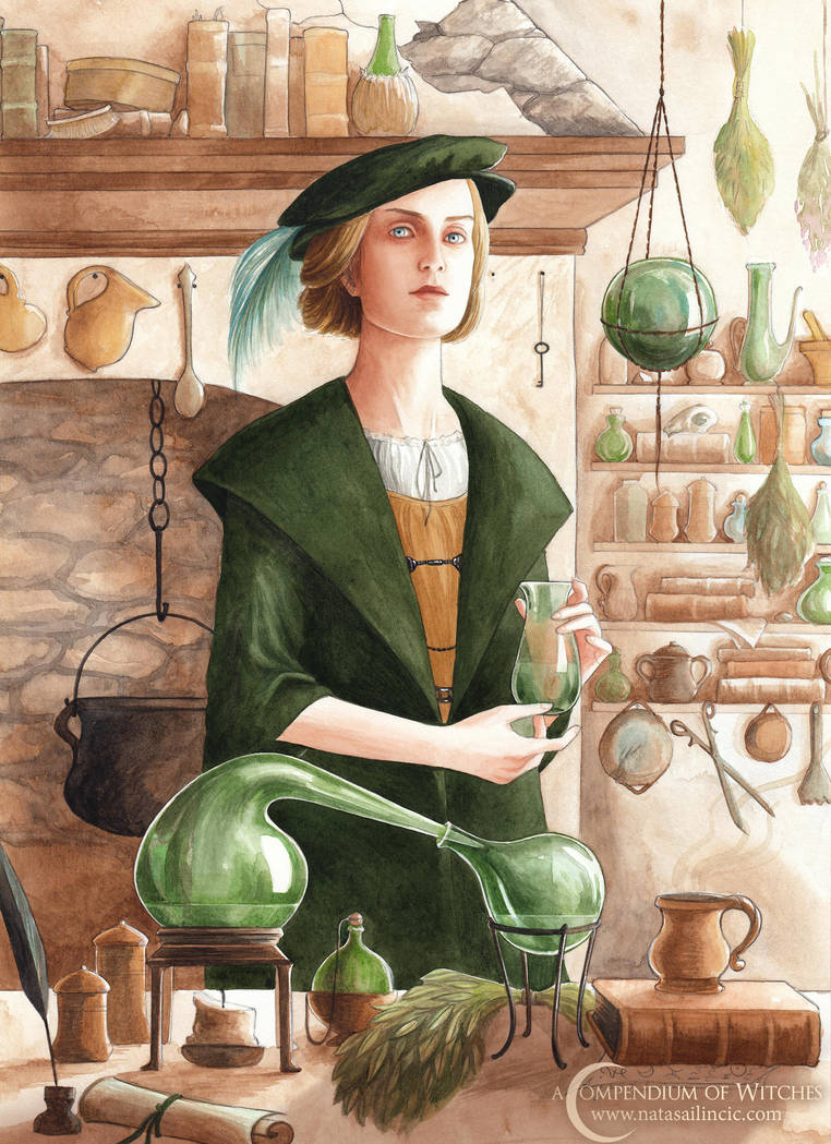 A Compendium of Witches ~ Hertha by NatasaIlincic