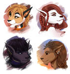 Bothan Portraits by Acaciathorn