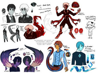 Tokyo Ghoul Gems by serpyra