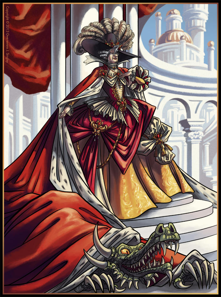 Queen Gwenevere - Regal Poise by QueenGwenevere
