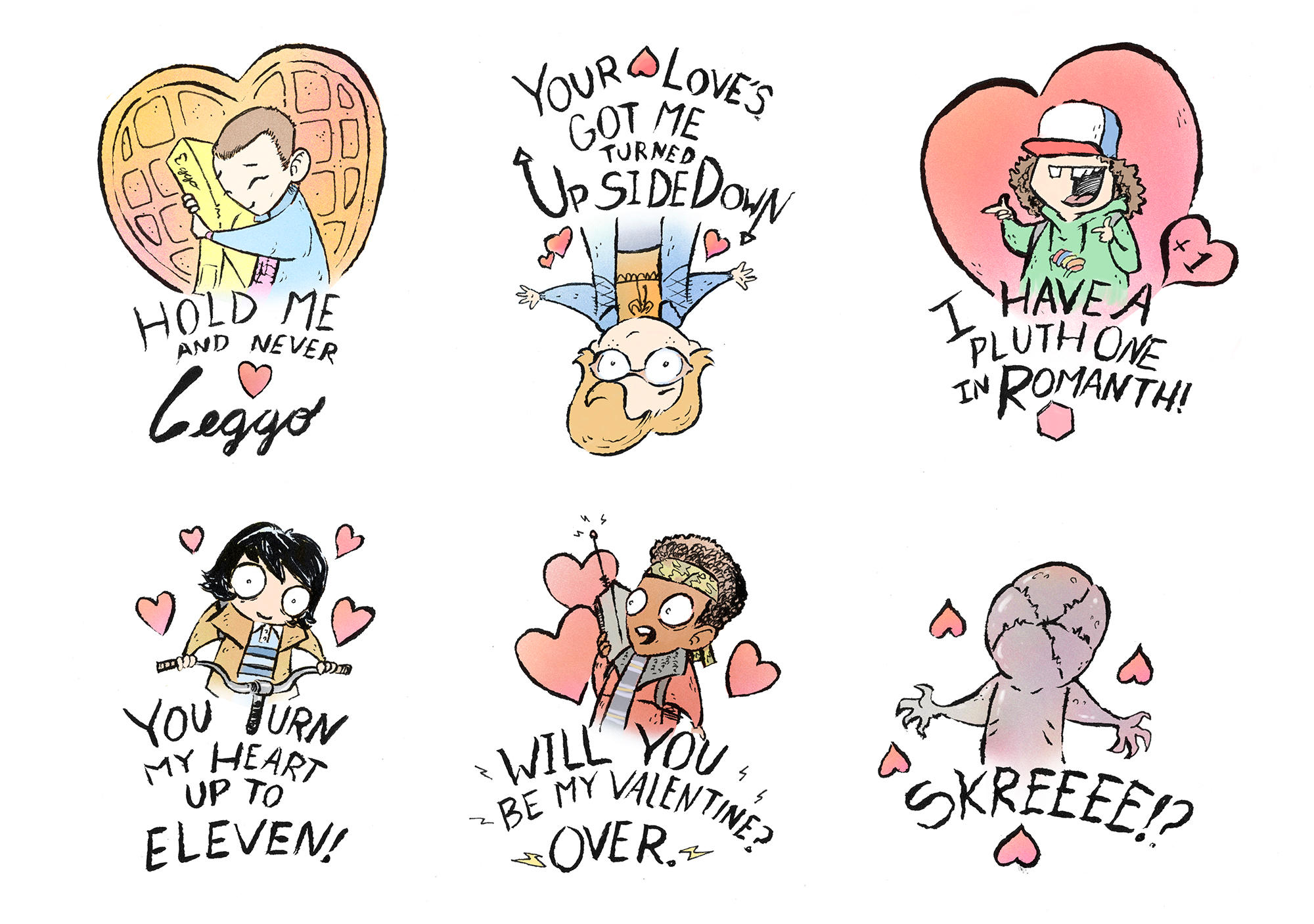 Strange lil Valentines by Natesquatch