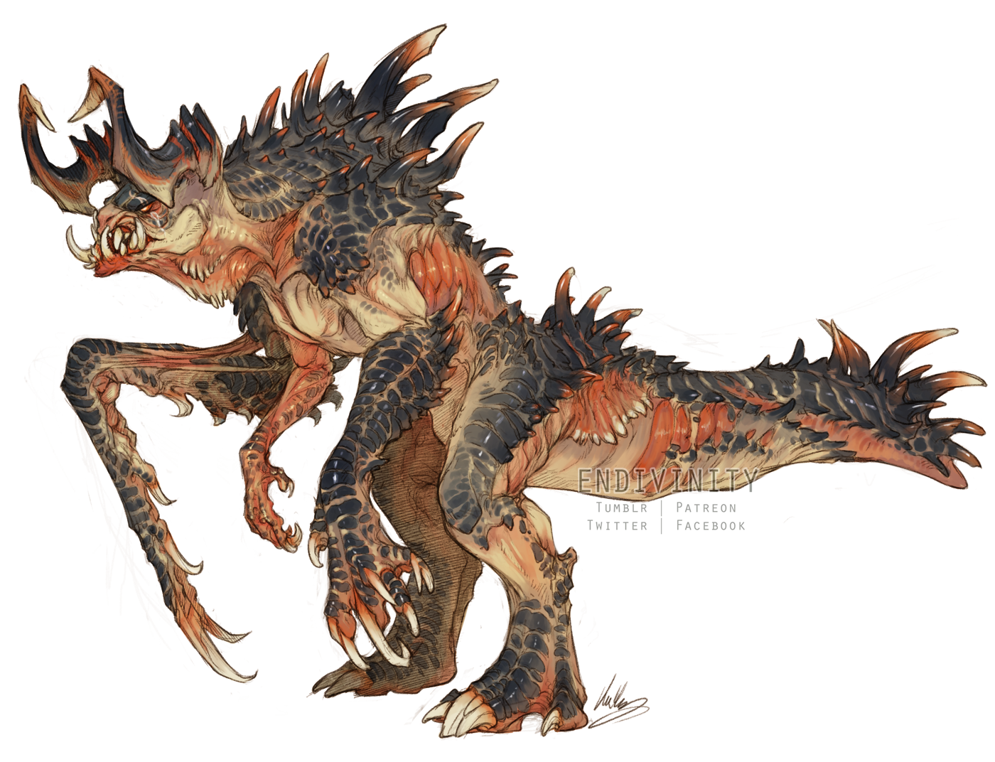 Alpha By Endivinity On Deviantart Fallout Art Creature Concept ...
