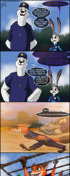 Zootopia Strip #2 - Cadet Wilde by RobertFiddler