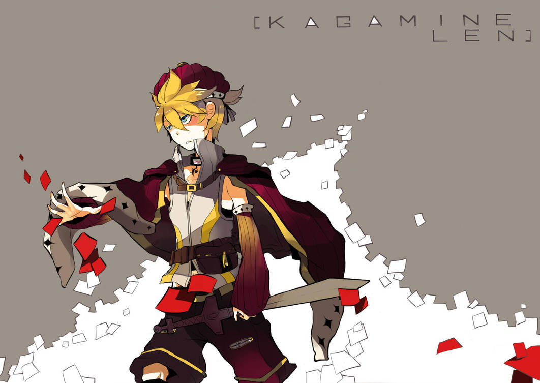 kagamine len. by chobble