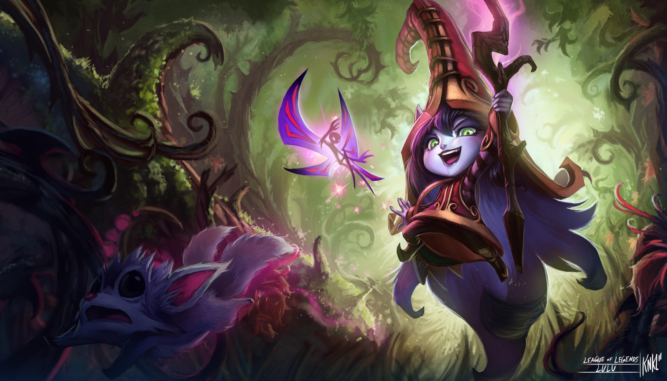 Lulu, the Fae Sorceress by KNKL