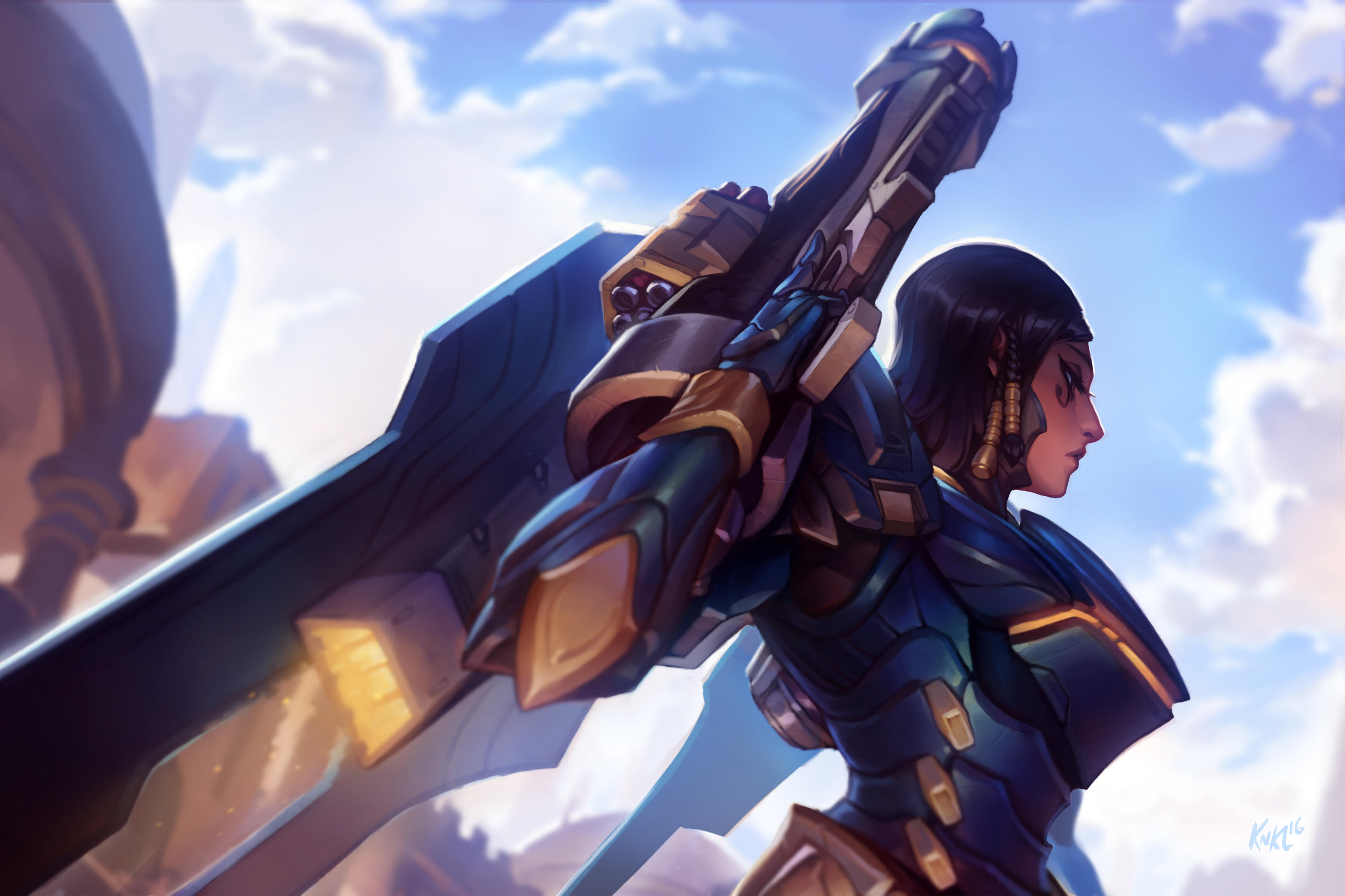 Pharah - 21 days of Overwatch! by KNKL