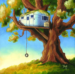 Treehouse by Varin-maeus