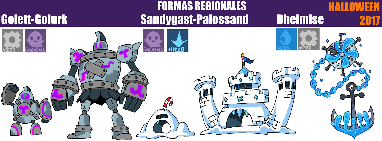 Fakemon Regional Form by emilianoroku on DeviantArt