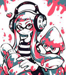Splatoon fanart by Parororo