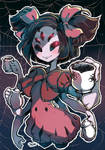 Muffet Pours you a cup of Spiders by Parororo