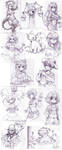 May Patreon Sketch batch by Parororo