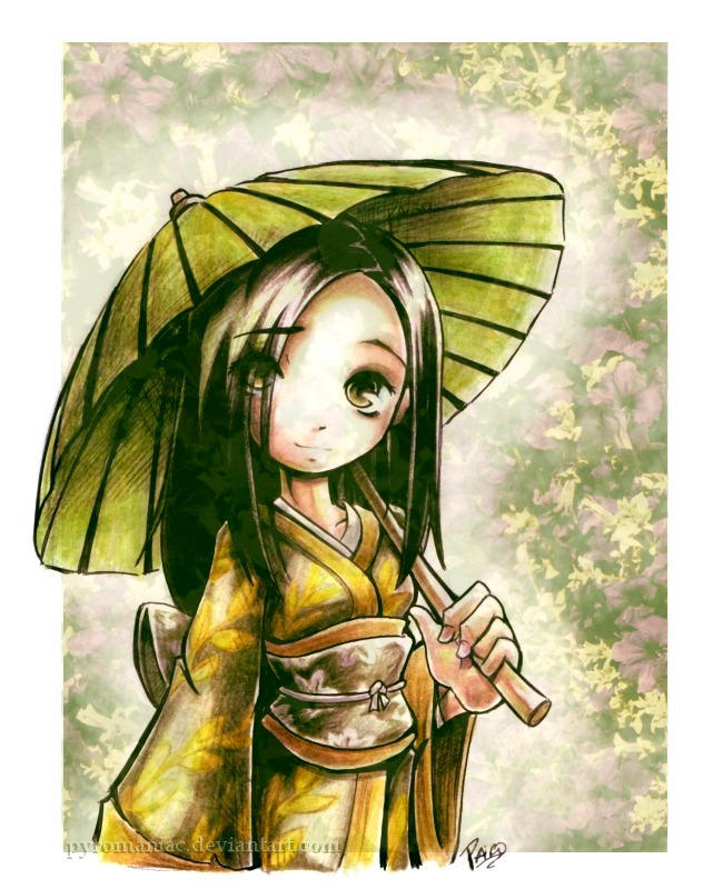 Lemon Tea Parasol by Parororo