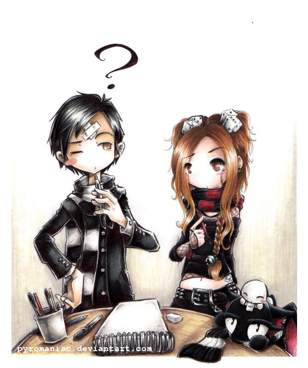 hard decision - collab by Parororo