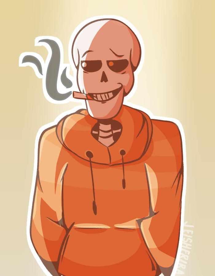 Undertale| Underswap Papyrus Fanart! by JeisherIra on DeviantArt