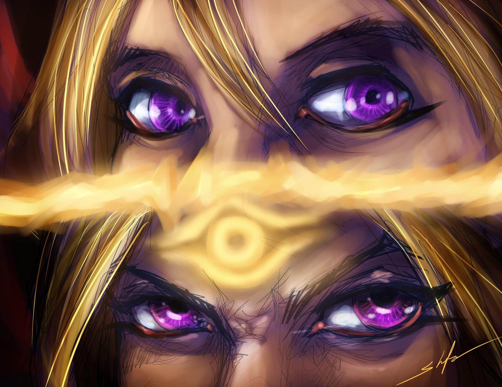 EYES by slifertheskydragon