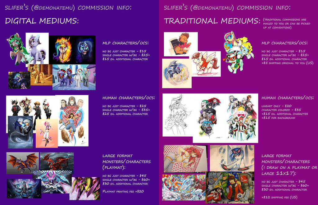 Commission Info by slifertheskydragon Commission Info by slifertheskydragon